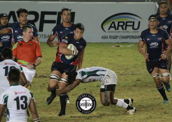 Ash Heward represented the Philippines in the Asian Rugby Championship