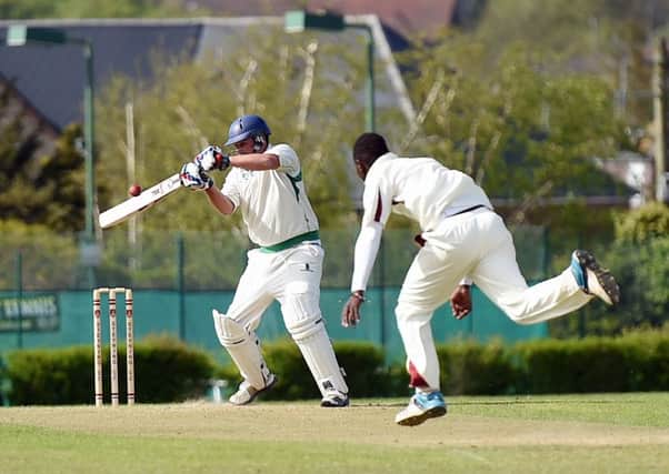 Sussex Cricket League. Steyning CC v Burgess Hill.
Action from the match.

Picture: Liz Pearce 09-05-15
LP1501720 SUS-150905-213633008