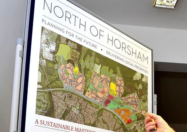 Developer Liberty are bringing approximately 2,500 homes to North Horsham held a housing exhibition in the town centre.