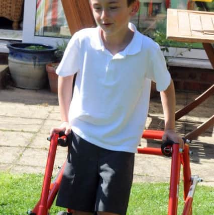The Observer campaign wants to raise £40,000 so Toby can run with friends ks1500076-6