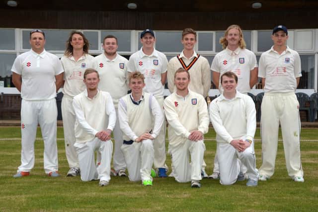 Bexhill Cricket Club's first team lines up for the camera prior to last weekend's visit from Brighton & Hove. Picture by Stephen Curtis (SUS-151105-083855002)