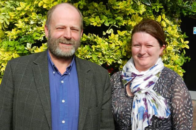Dominic Barsby and Jane Meechan of Home-Start