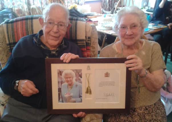 Reg and Joyce Came celebrate their 65th wedding anniversary