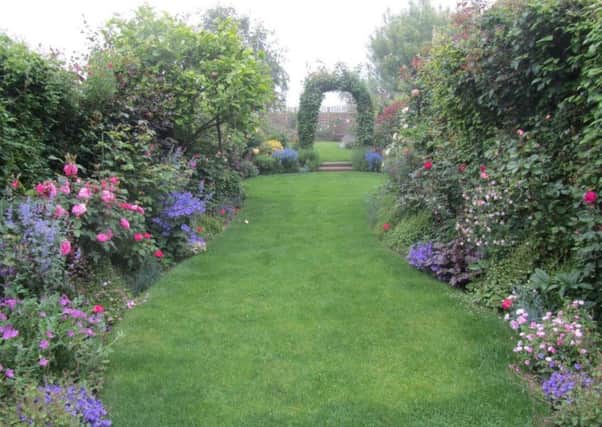 The garden at Hillside Cottages, West Stoke, which is open on Wednesday, June 10