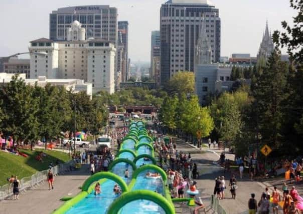Giant water slide set to come to Sussex.