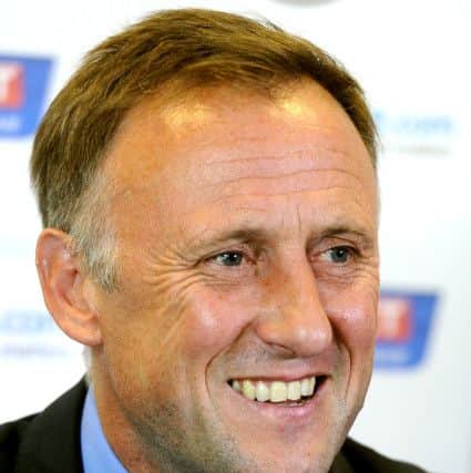 Crawley Town FC unveil new manager Mark Yates 19-05-2015.  SR1510659. Pic by Steve Robards SUS-150519-152613001