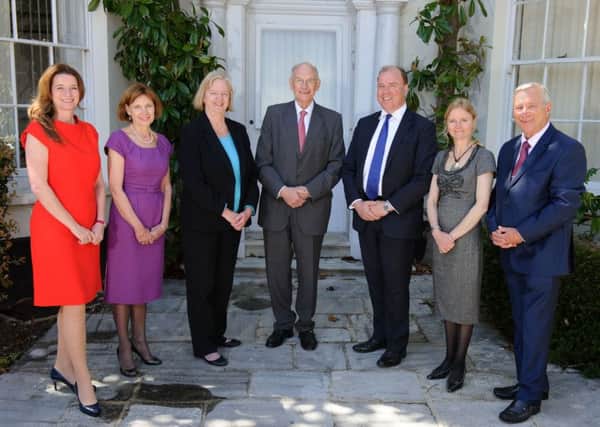 The new Chichester District Council cabinet SUS-150519-173249001
