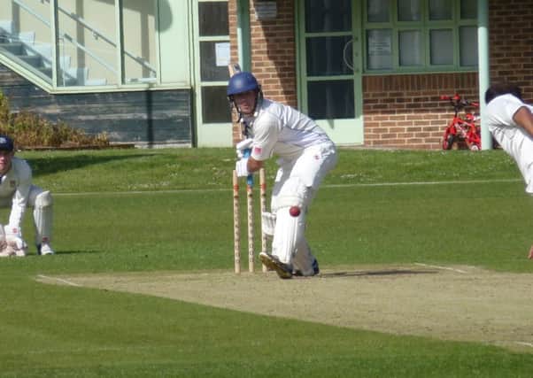 Mike Norris batting for Roffey
