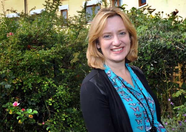 Amber Rudd. MP for Hastings and Rye.