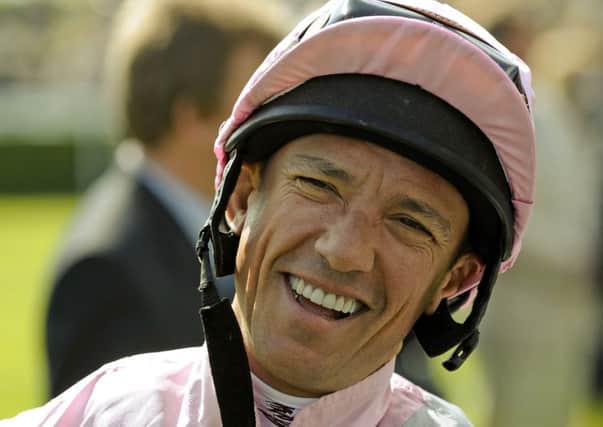 Frankie Dettori at Goodwood / Picture by Malcolm Wells