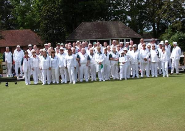A big turnout for Chichester's hosting of the Marldon tourists