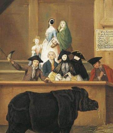Pietro Longhi's painting in the National Gallery