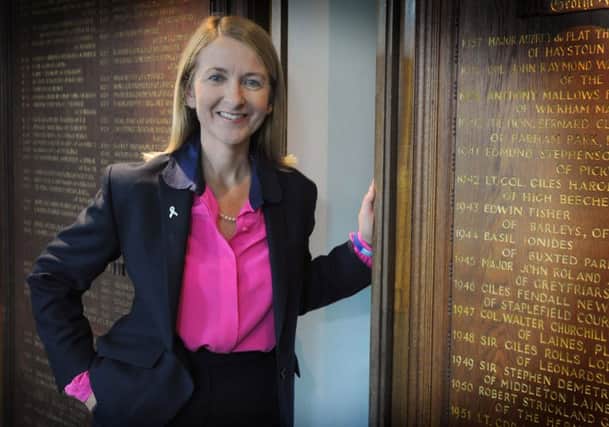 Katy Bourne, PCC for Sussex. Taken at County Hall, Lewes