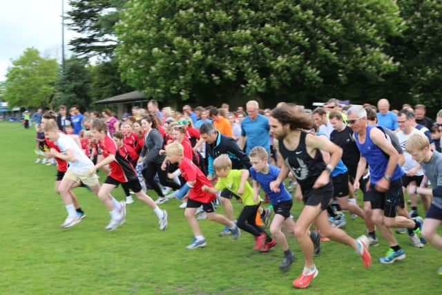 The 43rd Chichester Parkrun meet, in Oaklands Park on Saturday, May 16