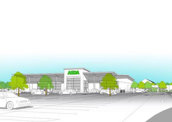 A sketch of the Asda proposed for Selsey