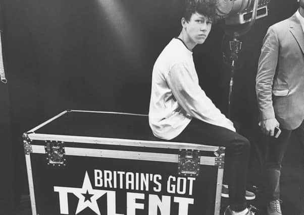 Former Prebendal School pupil Isaac Waddington, 15, on Britain's Got Talent