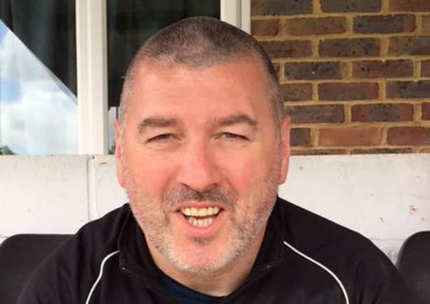 Steyning's new first-team manager Alan Skipper