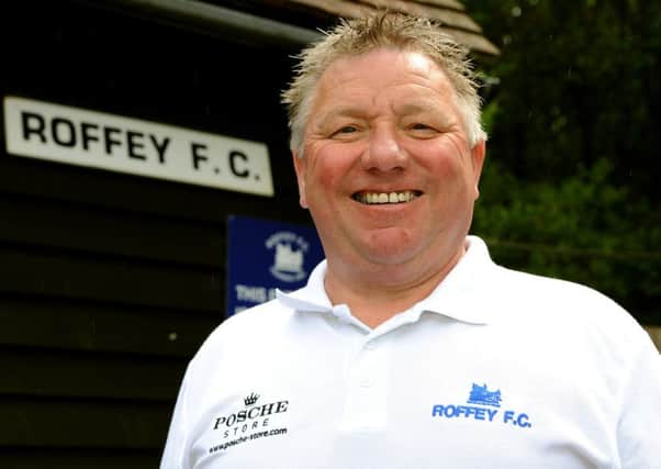 Roffey FC Chairman Dave Jeal. SR1512052. Pic Steve Robards SUS-150206-155307001