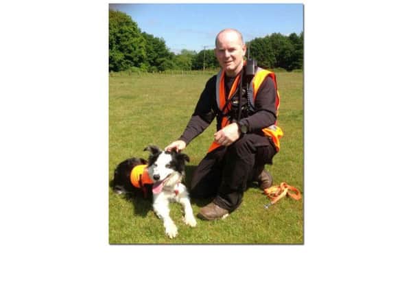ALSAR Search Dogs Sussex chairman Steve Ball