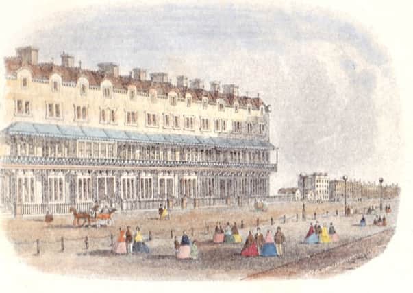 This engraving of Heene Terrace is dated January 1, 1870