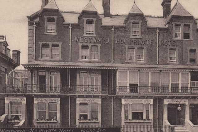 The Westward Ho! Private Hotel around 1907
