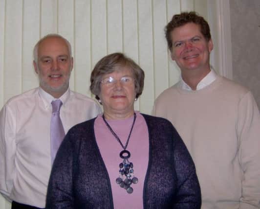 David Tutt with Beryl Healy and Stephen Lloyd