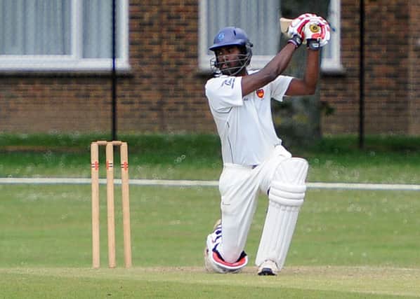 Dhanushka Mitipolaarachchi was in superb nick with the bat and the ball / Picture by Derek Martin