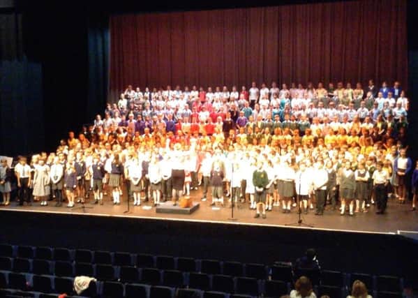 Horsham schools' annual music festival SUS-150806-122644001