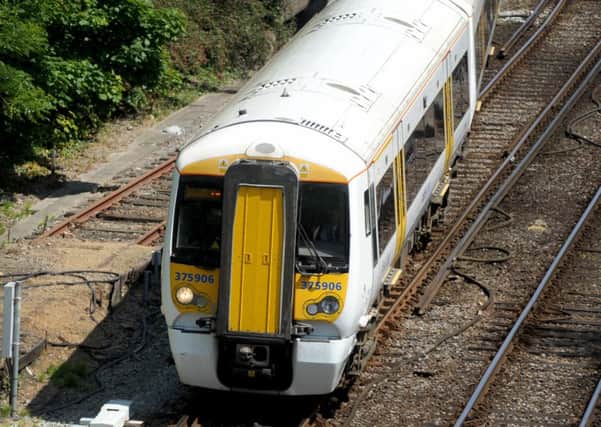 Rail services were delayed this morning due to a man trespassing on the line