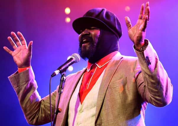 LONDON, UNITED KINGDOM - JUNE 29: Gregory Porter performs on Day 2 of the Calling Festival at Clapham Common on June 29, 2014 in London, England. (Photo by Chiaki Nozu/WireImage) SUS-150906-130620001