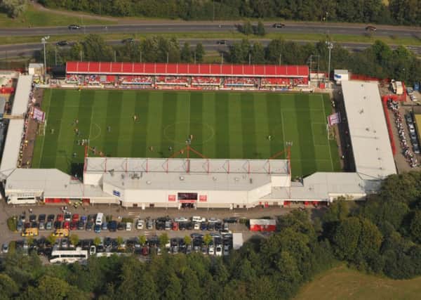 Aerial view of the Checkatrade.com Stadium SUS-140209-144118002