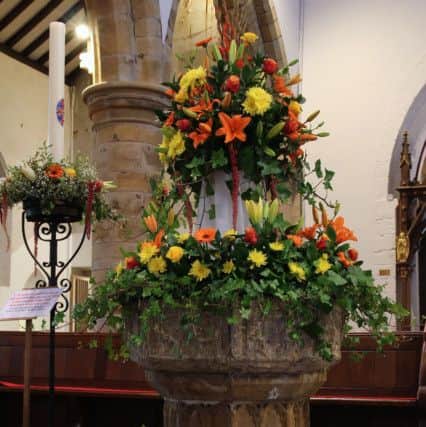 St Marys Church is holding its annual flower festival