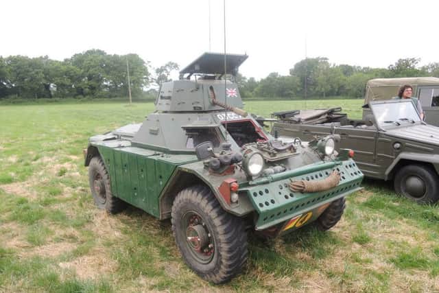 A Ferret armoured car