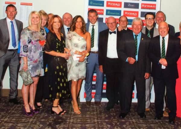 Burgess Hill FC at the awards