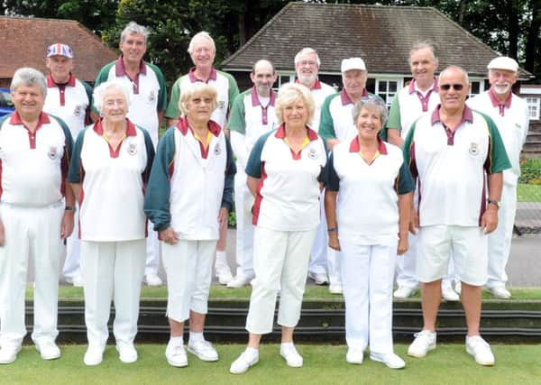 Chichester's bowlers line up to face Southbourne / Picture by Kate Shemilt KS1500205-2