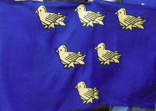 The Sussex flag.