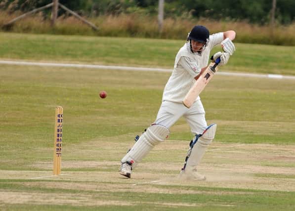 Brad Payne battled through the pain barrier to score 93 in Crowhurst Park's narrow cup defeat to Rottingdean