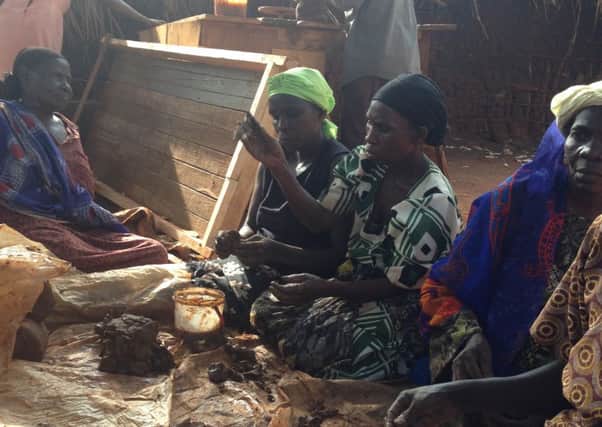 The pottery business also gives widows and grandmothers the chance to meet up