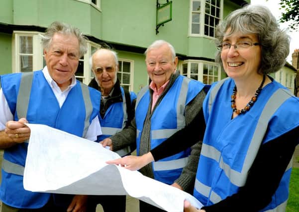 Horsham has been designated as a neighbourhood forum area, members of Horsham Blueprint, Graham Sitton, David Moore, David Searle, and Frances Haigh . SR1512727. Pic Steve Robards SUS-150616-152717001