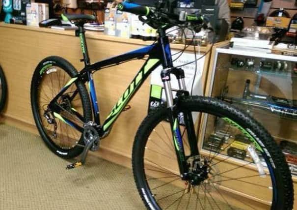 The stolen bike. Picture supplied by Sussex Police