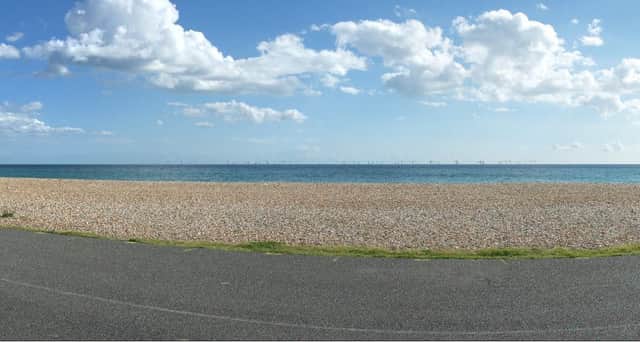 This will be the view of the wind farm from Worthing seafront