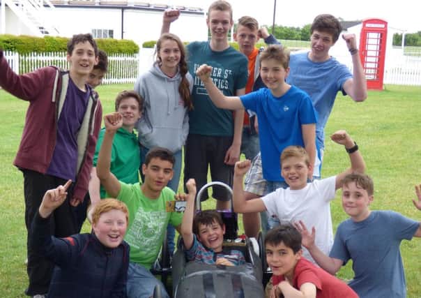 Success for The Weald pupils at Greenpower car race at Goodwood SUS-150619-160434001