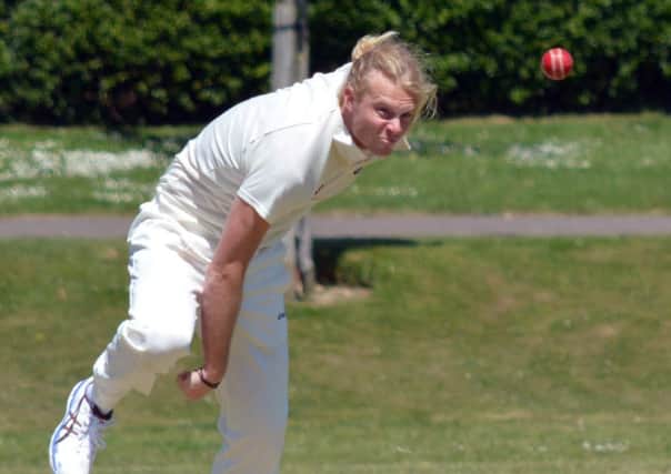 Dean Crawford took five wickets to set up Bexhill's victory at home to Cuckfield on Saturday. Picture by Stephen Curtis