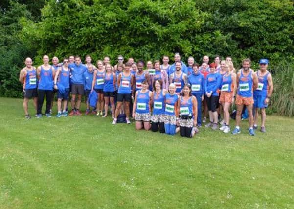 Tone Zone Runners at the South Downs races