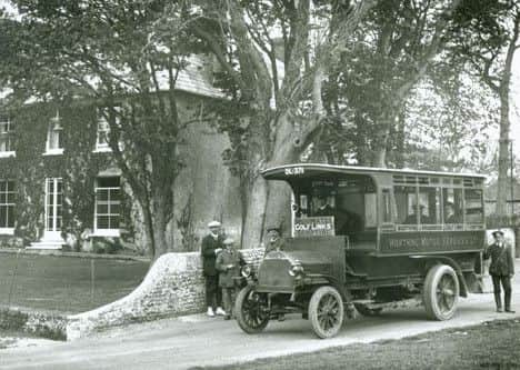 Worthing bus, 1910