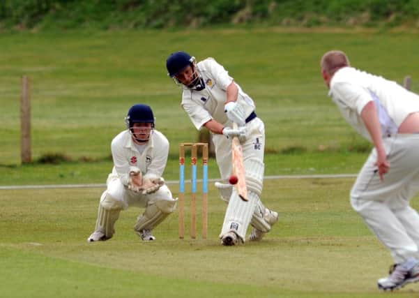 Action from Findon's match with Worthing last month