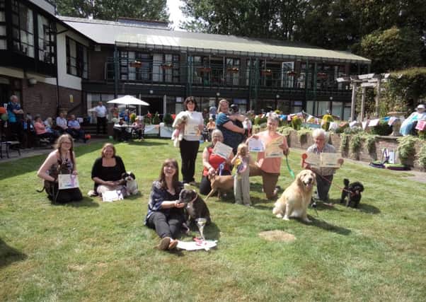 The annual summer scruffs dog show