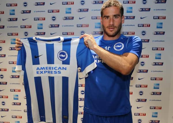 New Brighton signing Tomer Hemed. Picture by Paul Hazelwood