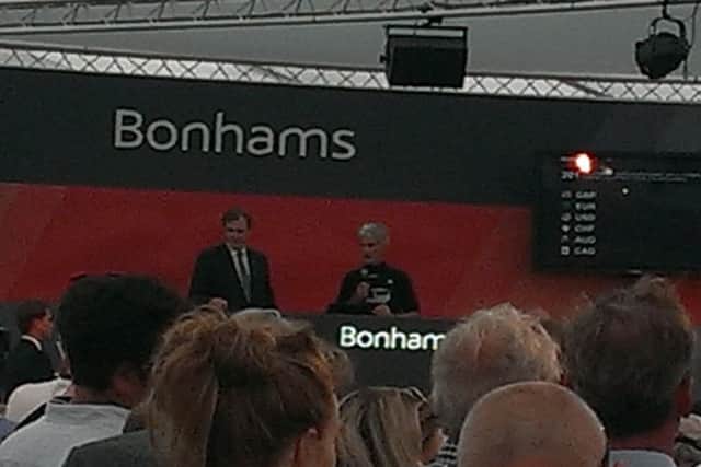 Damon Hill introduces his charity lot