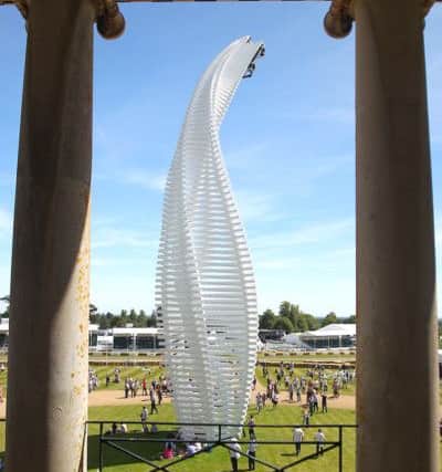 Mazda sculpture from Goodwood House at Goodwood Festival of Speed PICTURE BY MICHAEL REED
